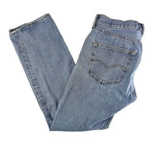 Levi’s 501 Button Fly Mens Jeans (tag say 35x32  but measures 34x30) Medium Wash